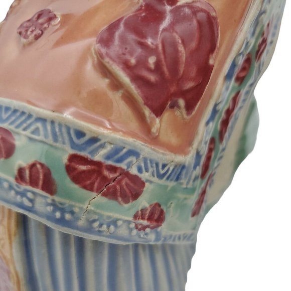 Shiwan Shi Wan Porcelain Figurines Ladies  Musicians Geisha Seated Chinese Women - Picture 10 of 12